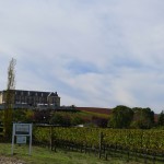 Approaching Domaine Carneros Winery